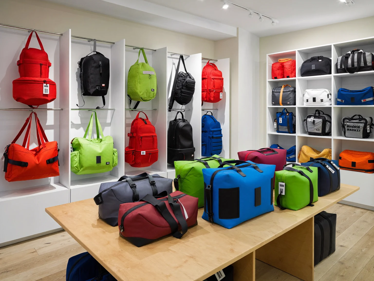 Illustration d'un sac de sport dans un contexte d'usage quotidien